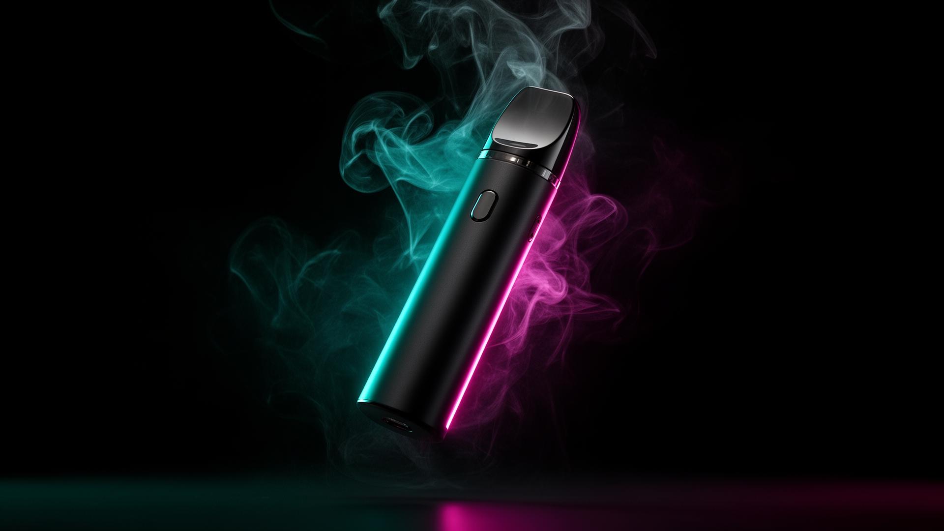 Regulated e-cigarette device under analysis